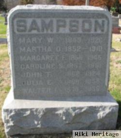 Martha D. Sampson