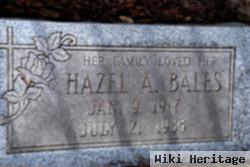 Hazel A. Bales