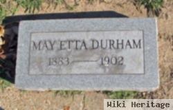 May Etta Durham