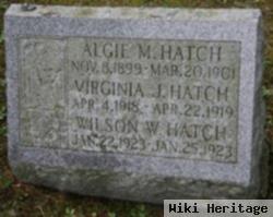 Algie M Hatch
