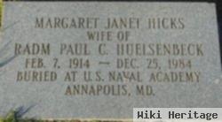 Margaret Jane Hicks Huelsenbeck