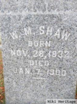 William Milton Shaw