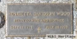 Henrietta Davidson Wood