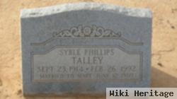 Syble Phillips Talley