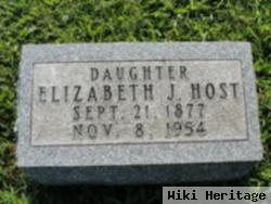 Elizabeth Jane "bessie" Host