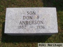 Don F Anderson