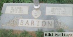 M Ethel Barton