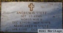 Andrew G Stetz