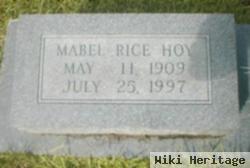 Mabel Rice Hoy