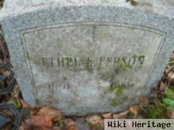 Ethel E Ferson