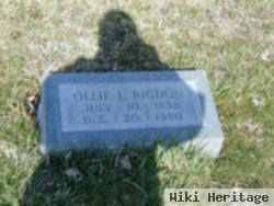 Oliver L. "ollie" Rigdon