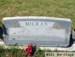 Henry W Mickan