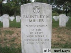 Fauntley M Miller