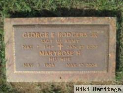 George E Rodgers, Jr