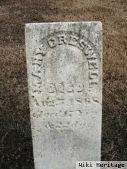 Mary E. Cresswell