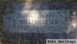 Bernice Jamrozy Wickenhauser