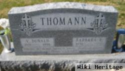 Verne Donald Thomann