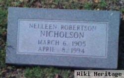 Nelleen Robertson Nicholson