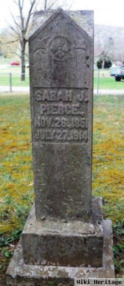 Sarah J Isham Pierce