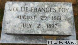 Mary Frances "mollie" White Foy