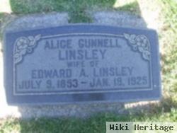 Alice Gunnell Linsley