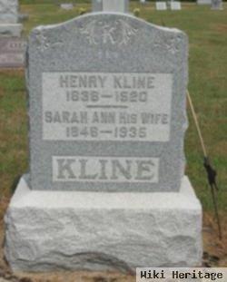 Sarah Ann Kelly Kline