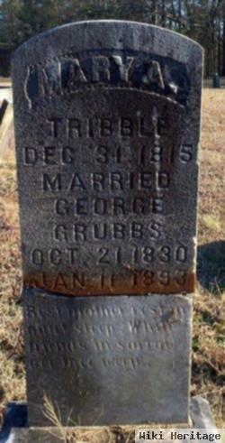 Mary Ann Tribble Grubbs