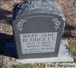 Mary Jane Eakin Blodgett
