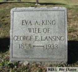 Eva A. King Lansing