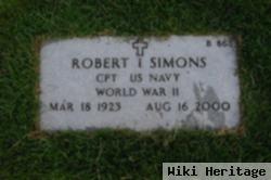 Capt Robert Ira Simons