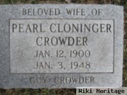 Pearl Florence Cloninger Crowder