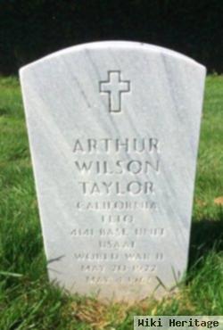 Arthur Wilson Taylor