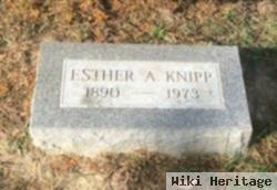 Esther A Knipp