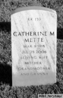 Catherine M Mette