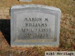 Marion M Williams