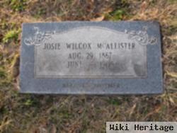 Josie Wilcox Mcallister