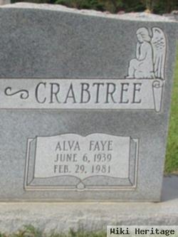Alva Aline (Faye) Mccullough Crabtree