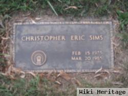 Christopher Eric Sims