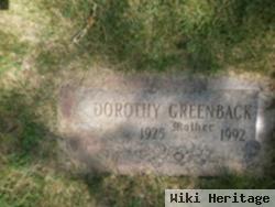 Dorothy O'brien Greenback