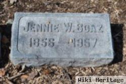 Jennie W Reid Boaz