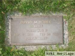 David M. Yoder