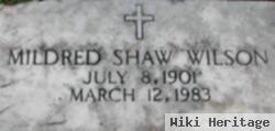 Mildred S. Shaw Wilson