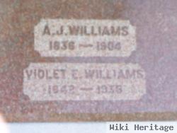 Violet E Williams