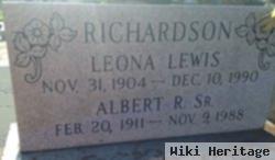 Albert R Richardson, Sr