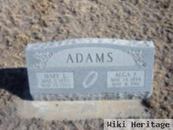 Alga F. Adams