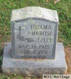 Thelma Ambrose Epley