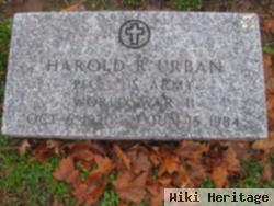 Harold R. Urban