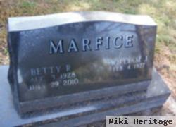 Elizabeth Rose "betty" Eis Marfice