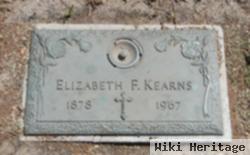 Elizabeth Frances "bess" Kearns