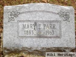 Mary E. Settles Parr